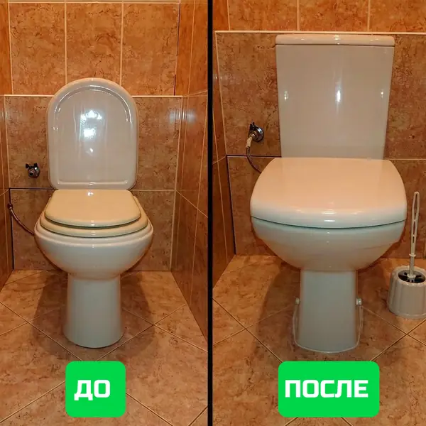 Замена напольного унитаза на новый компакт